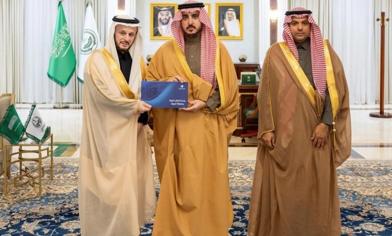 أمير منطقة الجوف يستقبل رئيس القطاع الشمالي بشركة المياه الوطنية – نبض الحدث