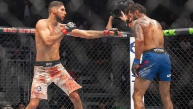 إيماموف يحسم مواجهته مع أديسانيا بالضربة القاضية ضمن نزالات UFC في "موسم الرياض"