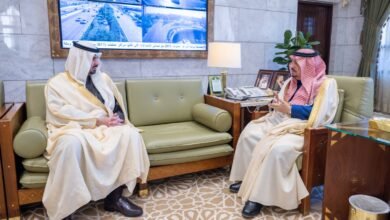 سمو أمير الرياض يطلع على أهداف مركز مشاريع البنية التحتية بالمنطقة