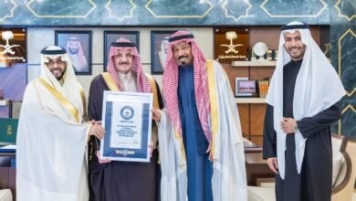 أمير الشرقية يتسلّم شهادة تسجيل "القرية الشعبية" ضمن موسوعة غينيس