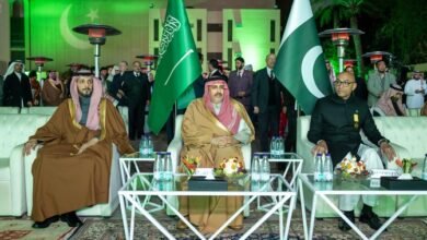 معالي وكيل إمارة منطقة الرياض يحضر حفل سفارة جمهورية باكستان الإسلامية بمناسبة اليوم الوطني لبلادها