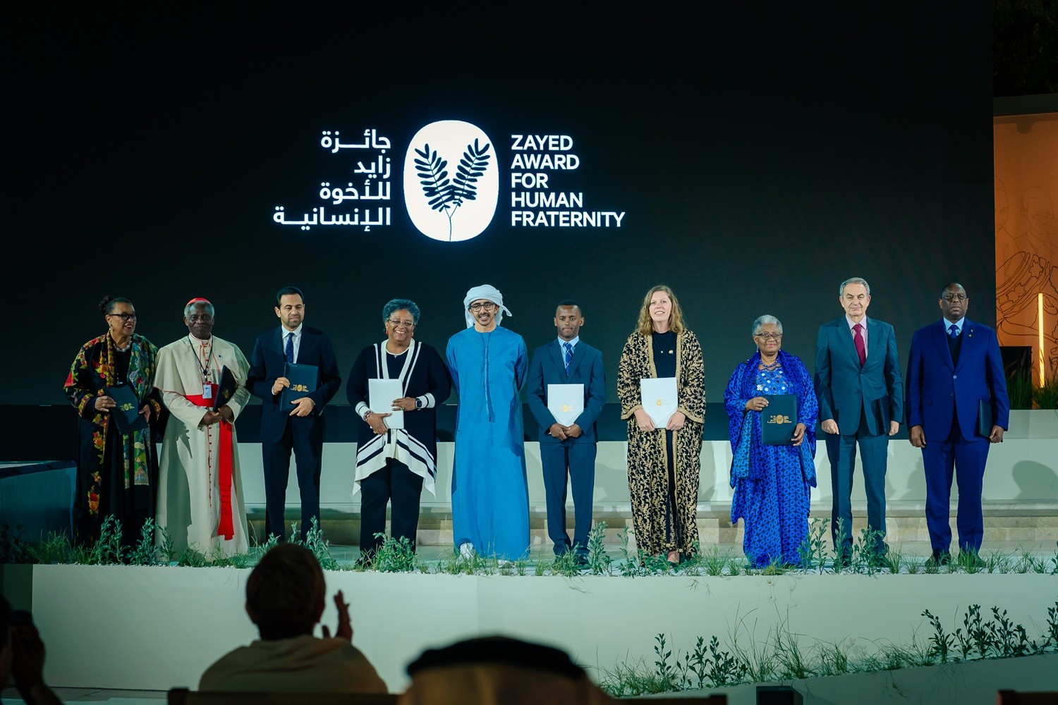 Under UAE President’s Patronage: Abdullah bin Zayed attends Zayed Award for Human Fraternity ceremony, recognizing 2025 honorees