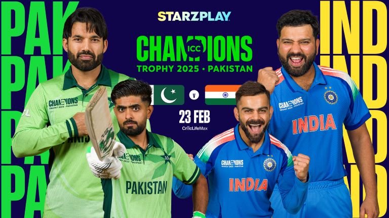 ICC Champions Trophy 2025: India and Pakistan Face Off