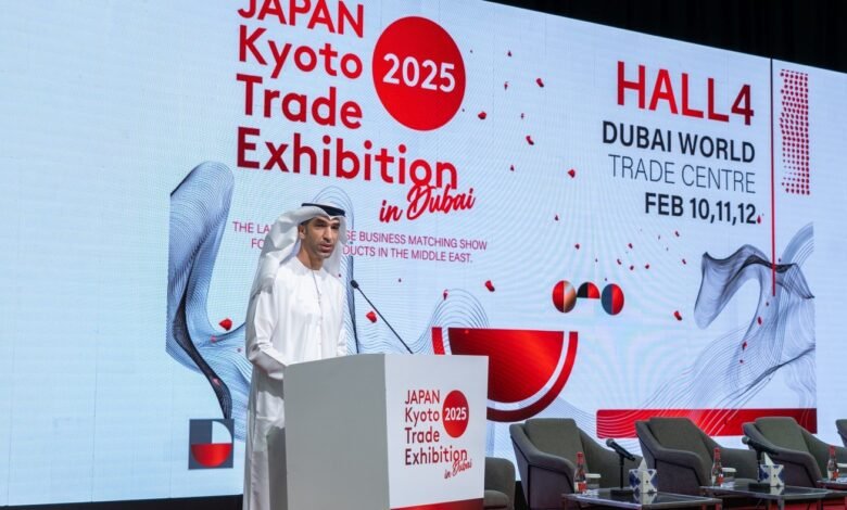 معالي ثاني الزيودي يفتتح النسخة الثانية من معرض اليابان كيوتو التجاري 2025