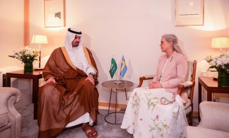 نيابة عن أمير الرياض.. أمين المنطقة يحضر حفل سفارة السويد بمناسبة اليوم الوطني