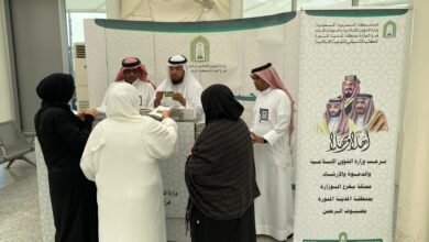 الشؤون الإسلامية بالمدينة المنورة توزع أكثر من 70 ألف مادة توعوية على ضيوف الرحمن