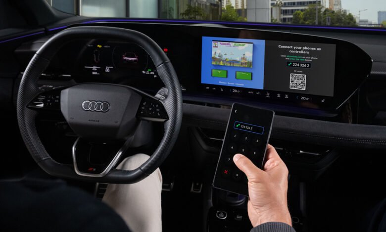 Audi launches in-car gaming with Mattel’s exclusive Pictionary game