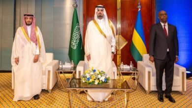 أمين المنطقة يحضر حفل سفارة راوندا