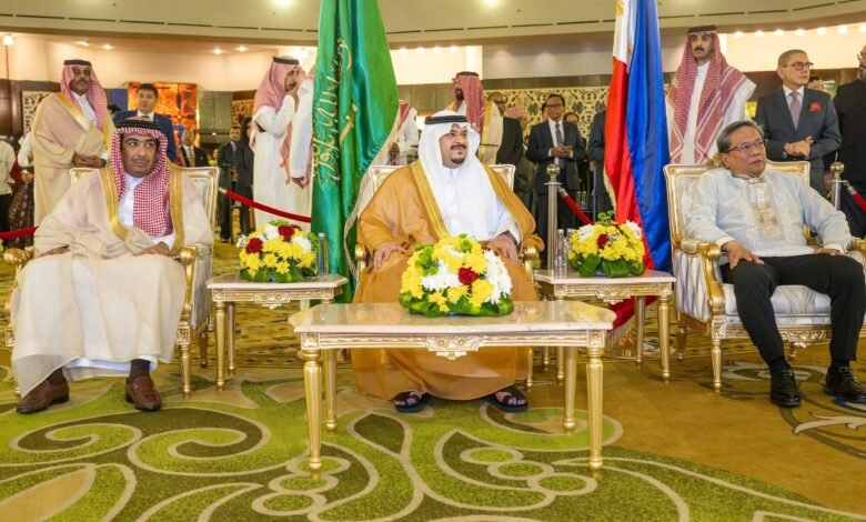 نائب أمير الرياض يُشرّف حفل سفارة جمهورية الفلبين