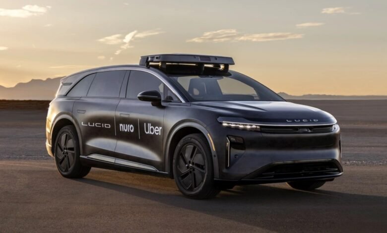 Lucid, Nuro, and Uber Partner on Next-Generation Autonomous Robotaxi Program