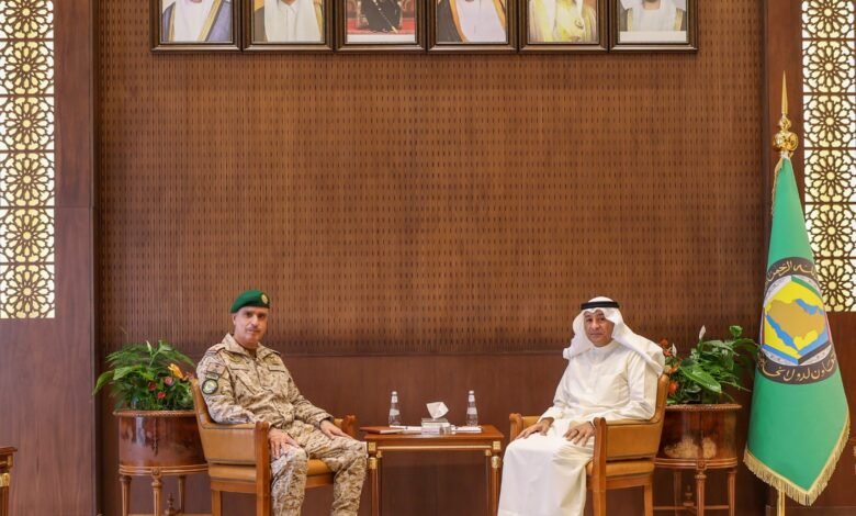 HE GCCSG Receives Maj. Gen. Abdulaziz Ahmed Al Balawi on the Occasion of his Assumption of his New Position as Commander of the Unified Military Command