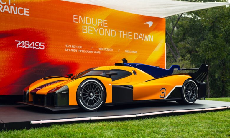 McLaren Project: Endurance debuts Triple Crown inspired livery during Monterey Car Week