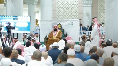 الرئيس العام لهيئة الأمر بالمعروف والنهي عن المنكر يواصل دروسه في شرح (الأربعين النووية) بالمسجد الحرام