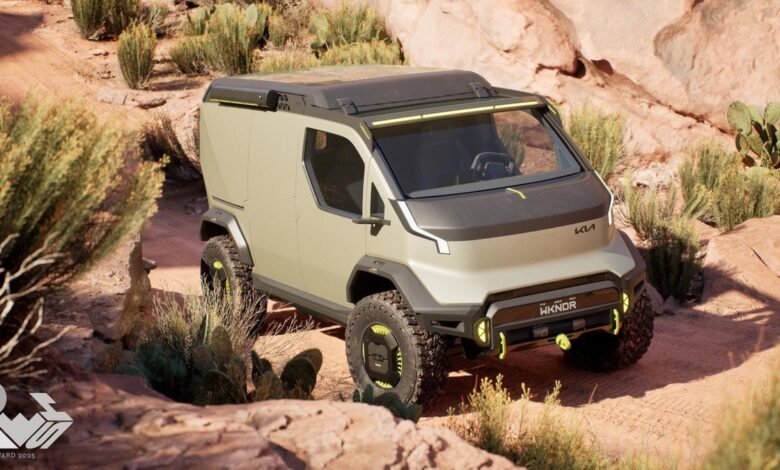 كيا PV5 WKNDR تفوز بالجائزة الفضية ضمن جوائز التميّز الدولية في التصميم (IDEA) 2025