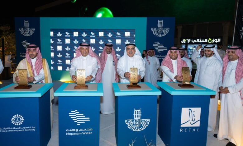 أمين الشرقية يدشن وحدة وطن في الخبر ضمن مبادرة مجسم وطن