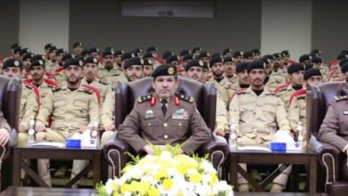 تحت رعاية الأمير عبدالعزيز بن سعود .. مدير عام مكافحة المخدرات يشهد تخريج (121) خريجًا من الدورة التأهيلية الـ(54) للضباط الجامعيين ودورة بكالوريوس العلوم الأمنية الـ(66) بالرياض