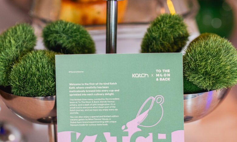 كاتش إنترناشيونال تطلق تجربة كاتش كافيه المؤقتة بالتعاون مع مقهى تو ذا مون آند باك