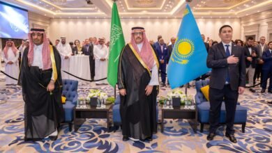 معالي وكيل إمارة منطقة الرياض يحضر حفل سفارة جمهورية كازاخستان بمناسبة اليوم الوطني لبلادها