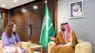 سمو وزير الحرس الوطني يستقبل القائم بالأعمال في السفارة الأمريكية لدى المملكة