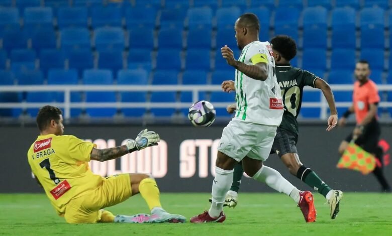 الخلود يكسب ضيفه النجمة و الفيحاء و الأهلي يتعادلان مع الاتحاد و الشباب