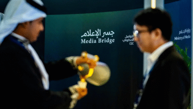 "جسر الإعلام" بملتقى الصحة العالمي.. تجربة تفاعلية توحد الإبداع الصحي والرسالة الإنسانية للإعلام