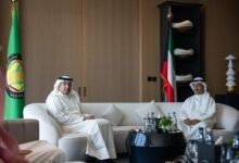 الأمين العام لمجلس التعاون، يلتقي معالي الأمين العام لمجلس الوزراء بدولة الكويت