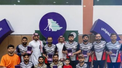 صقور نجد يتوج بالذهب في بطولة رحالة لنخبة المملكة 2025 للهوكي