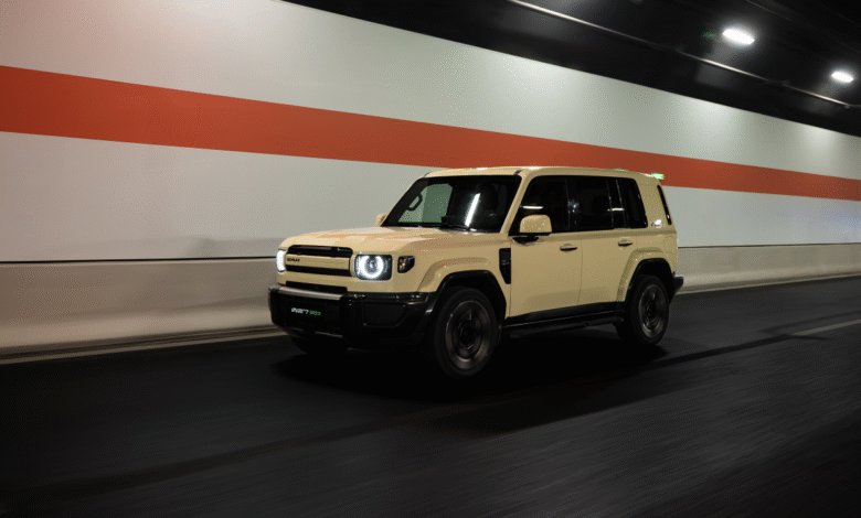 iCAUR V27 Lands in the Middle East with Golden REEV, Bringing A New Off-road Experience
