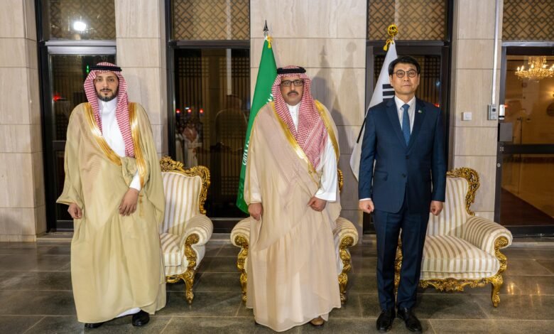 معالي وكيل إمارة منطقة الرياض يحضر حفل سفارة كوريا بمناسبة اليوم الوطني