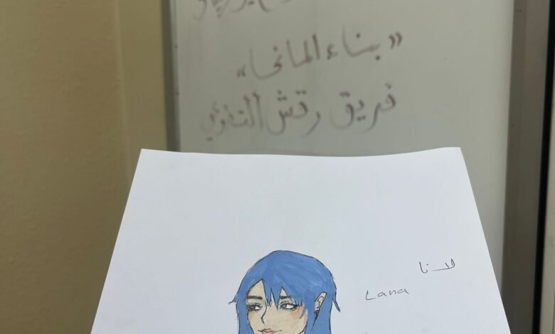 ورشة فنية بالمتوسطة 23 بتبوك لبرنامج "يوريكا 3" وفن المانجا