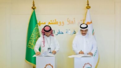 غرفة حفرالباطن وبنك التنمية الاجتماعية يوقعان اتفاقية تعاون مشترك