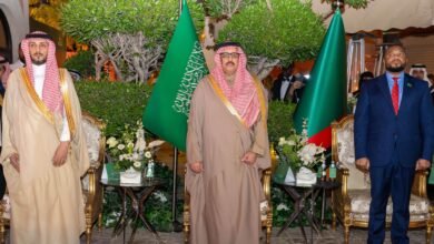 معالي وكيل إمارة منطقة الرياض يحضر حفل سفارة زامبيا بمناسبة اليوم الوطني