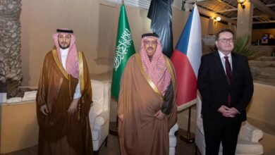 معالي وكيل إمارة منطقة الرياض يحضر حفل سفارة التشيك بمناسبة اليوم الوطني