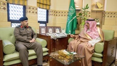 معالي وكيل إمارة منطقة الرياض يستقبل مدير مرور المنطقة