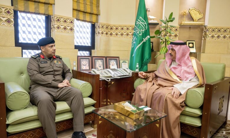 معالي وكيل إمارة منطقة الرياض يستقبل مدير مرور المنطقة