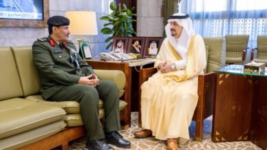 سمو أمير منطقة الرياض يستقبل مدير عام السجون المكلف