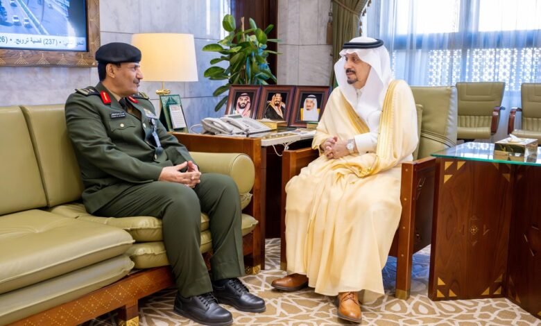 سمو أمير منطقة الرياض يستقبل مدير عام السجون المكلف