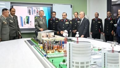 رئيس الجهاز العسكري بوزارة الحرس الوطني يزور الحرس الوطني بجمهورية أوزبكستان