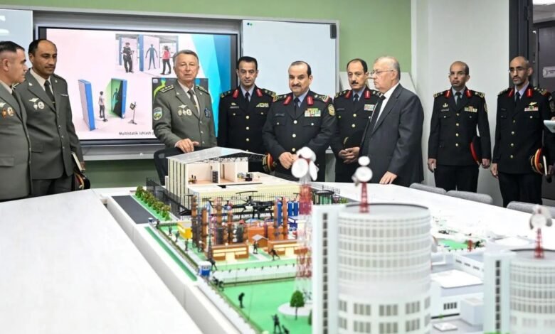 رئيس الجهاز العسكري بوزارة الحرس الوطني يزور الحرس الوطني بجمهورية أوزبكستان