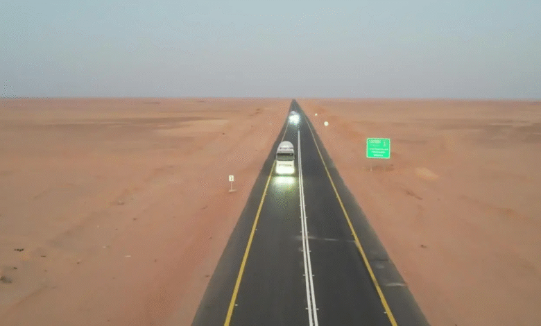 البرنامج السعودي لتنمية وإعمار اليمن يُنجز 91 كيلومترًا من مشروع توسعة وإعادة تأهيل طريق العبر