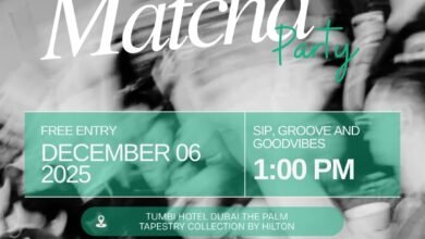 Sip, Sway, and Soak Up the Vibes at TUMBI Hotel Dubai’s Coffee Matcha Party 