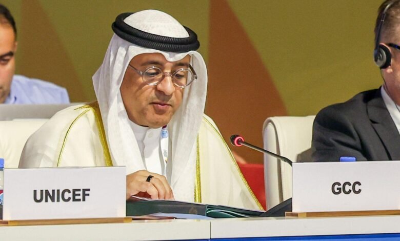 الأمين العام لمجلس التعاون: التنمية البشرية المستدامة تمثل أولوية استراتيجية لدول مجلس التعاون، والتجربة الخليجية فيها أثبتت أن التوازن بين النمو الاقتصادي والتنمية الاجتماعية هو أساس الاستقرار والازدهار