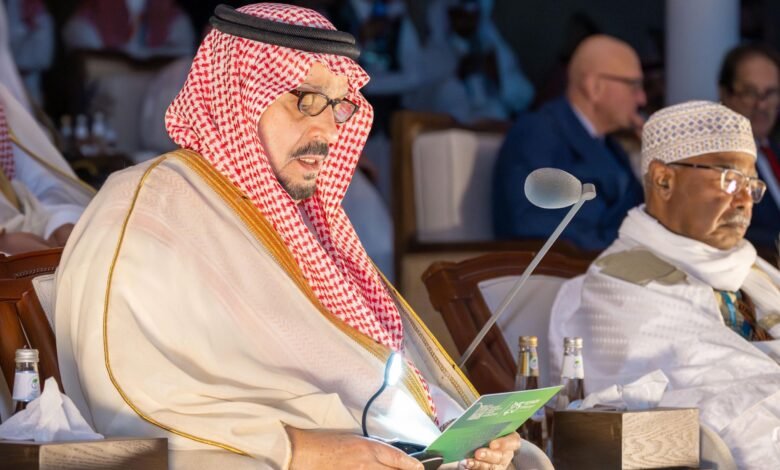 تحت رعاية خادم الحرمين الشريفين ونيابةً عن سمو ولي العهد.. أمير منطقة الرياض يحضر حفل افتتاح دورة ألعاب التضامن الإسلامي السادسة