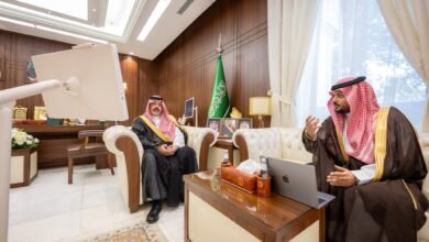 أمير منطقة حائل يستقبل مدير متحف حائل