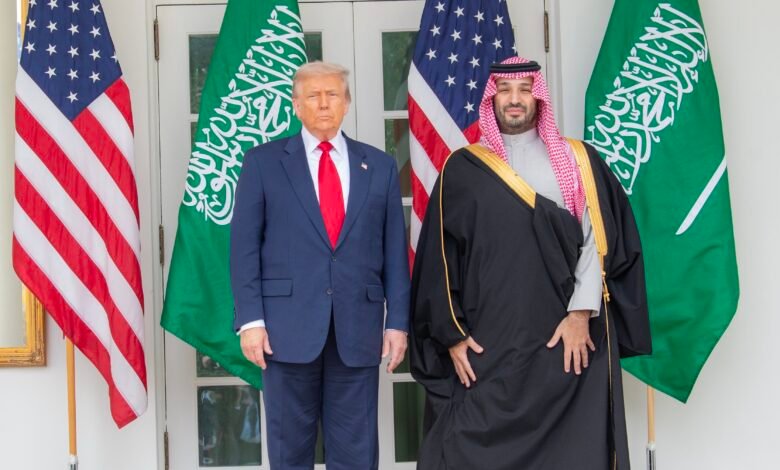 رئيس الولايات المتحدة الأمريكية يستقبل سمو ولي العهد في البيت الأبيض ويرأسان القمة السعودية الأمريكية