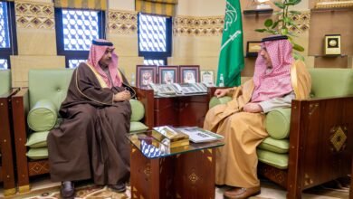 معالي وكيل إمارة الرياض يستقبل المدير التنفيذي لجمعية خيرات لحفظ النعمة