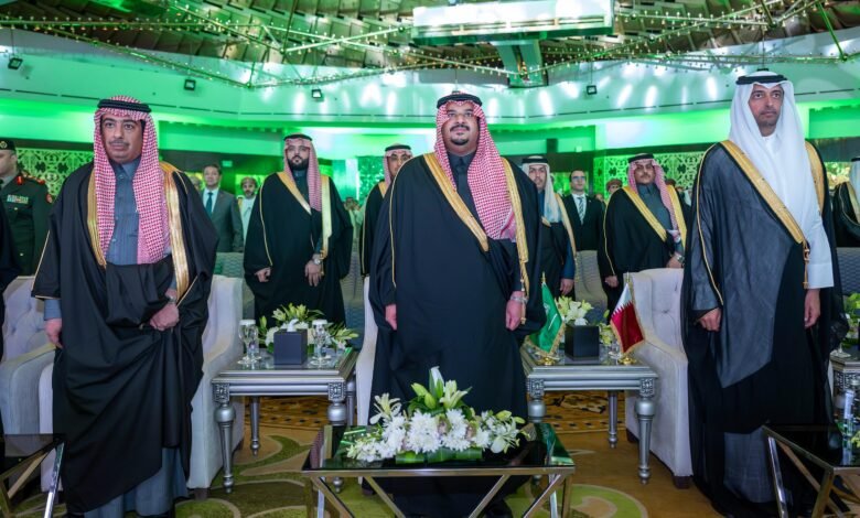 سمو نائب أمير منطقة الرياض يُشرّف حفل سفارة قطر لدى المملكة بمناسبة اليوم الوطني لبلادها