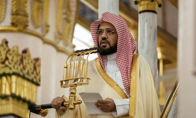 إمام وخطيب المسجد النبوي الشيخ أحمد الحذيفي: التقوى هي معيار الكرامة عند الله تعالى وميزان التفاضل في الآخرة