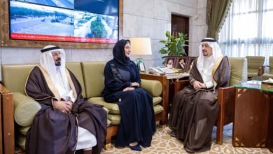 سمو أمير منطقة الرياض يستقبل رئيس وأعضاء مجلس إدارة نادي الإعلام الحديث
