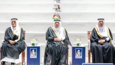 سمو أمير منطقة الرياض يرعى حفل خريجي جامعة الفيصل ويضع حجر الأساس لمشروعات المنشآت الرياضية بالجامعة بتكلفة تتجاوز 300 مليون ريال